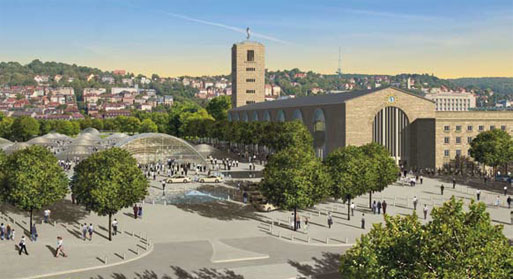 Visualisierung Durchgangsbahnhof Kurt-Georg-Kiesinger-Platz stadtentwicklung_kurt_georg_kiesinger_platz